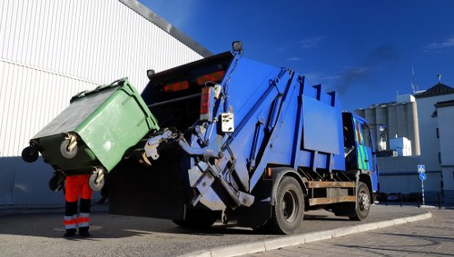 West London recycling center handling furniture disposal