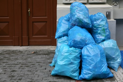 Clearing out furniture from a flat