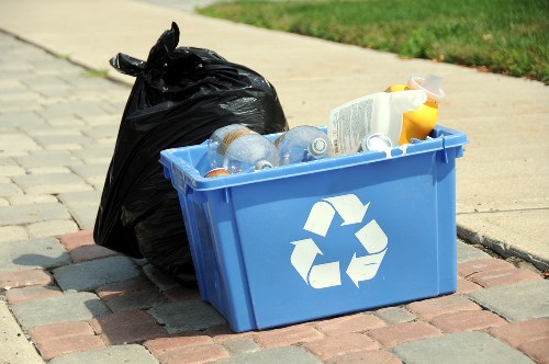 Sorting items for recycling and donation