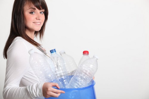 Eco-friendly rubbish disposal process in West London